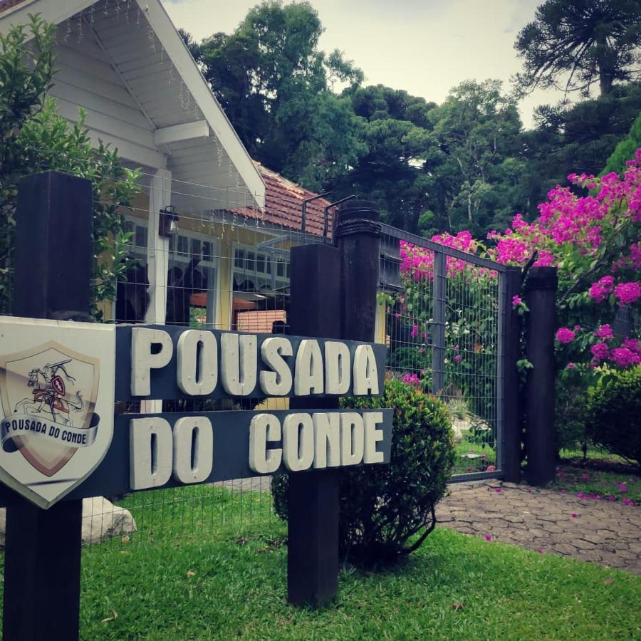 Hotel Pousada Do Conde Canela Exteriör bild